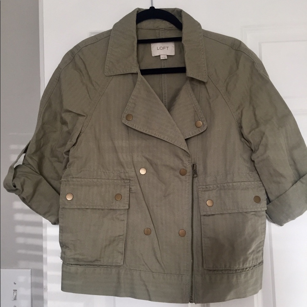 LOFT Green Jacket